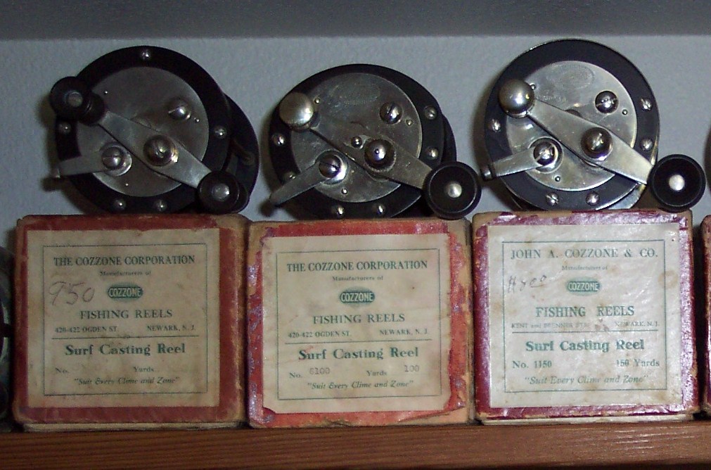 COZZONE Trout Reel 80 Yard German Silver & Hard Rubber with Original Rare  Box Circa-1922-31 — VINTAGE FISHING REELS